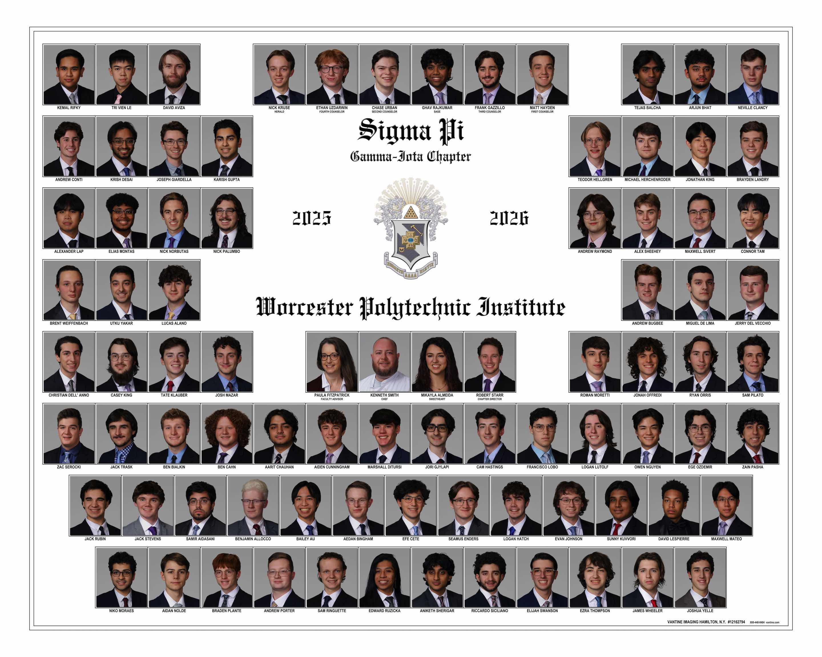 Sigma Pi's most recent composite photo